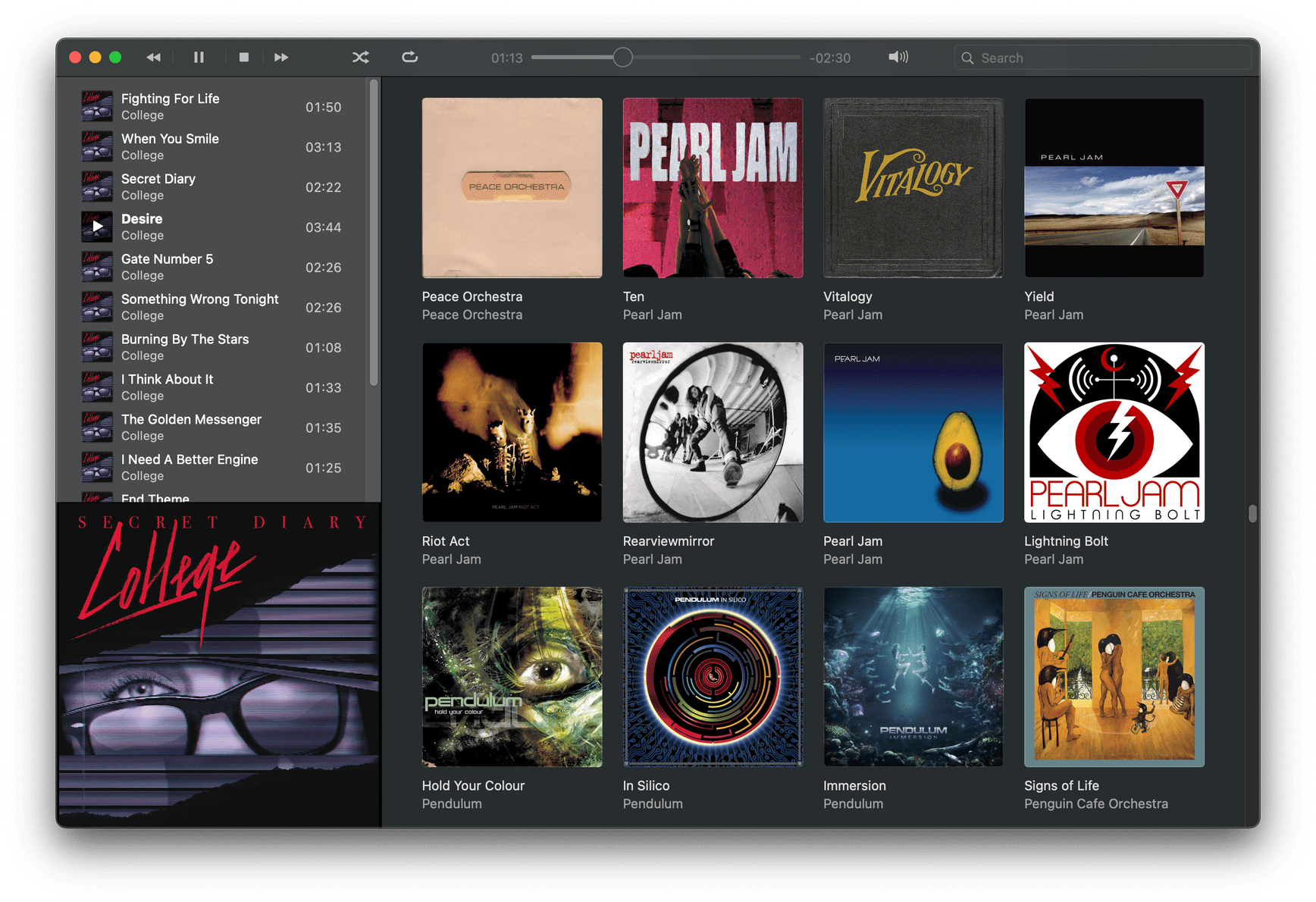 Screenshot of Persephone